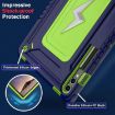Samsung Galaxy Tab S10+/S9+ Armor Bolt Silicone Hybrid Case Navy Olivine - 6