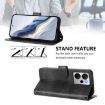 Realme 14 5G/14T 5G Retro Leather Phone Case - Black - 3