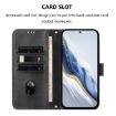 Realme 14 5G/14T 5G Retro Leather Phone Case - Black - 4