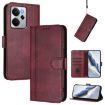 Realme 14 5G/14T 5G Retro Leather Phone Case - Wine Red - 1
