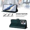 Realme 14 5G/14T 5G Retro Leather Phone Case - Dark Green - 3