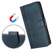Realme 14 5G/14T 5G Retro Leather Phone Case - Dark Blue - 5