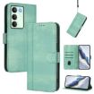 Realme V70/C75 5G Retro Leather Phone Case, Mint, Line Splicing Buckle - 1