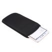 Universal Neoprene Cell Phone Bag for 6.4-7.2" Smartphones - Black - 4