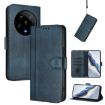 Xiaomi 14 Ultra 5G Retro Leather Phone Case - Dark Blue Splicing Buckle - 1