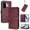 Vivo S30 Pro Mini Retro Leather Phone Case, Wine Red, Line Splicing - 1