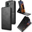 itel A95 5G Magnetic Flip Leather Phone Case with Buckle - Black - 1