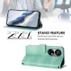 Ulefone Note 17 Pro Retro Leather Phone Case - Mint Green - 4