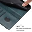 Ulefone Note 21 Retro Leather Phone Case, Dark Green, Line Splicing Buckle - 6