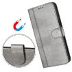 Ulefone Note 18 Ultra/Pro Retro Leather Phone Case, Grey, Line Splicing - 5