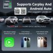 Mini USB Wired to Wireless CarPlay/Android Auto Adapter - Silver - 3