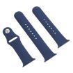 Apple Watch Band 46/49/45/44mm Dark Blue Silicone Sports Strap - 2