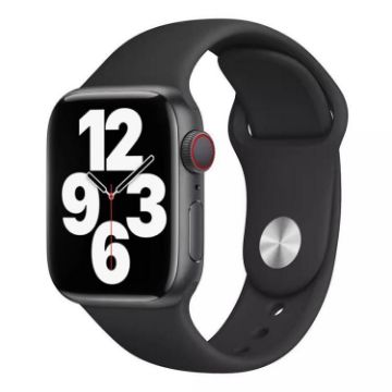 Apple Watch Band 42/41/40/38mm xDfind Silicone Sports Black - 1
