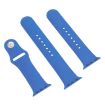 Blue Silicone Sports Watch Band for Apple Watch 42mm/41mm/40mm/38mm - 2