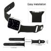 Dark Green Silicone Sports Band for Apple Watch 42/41/40/38mm - 5