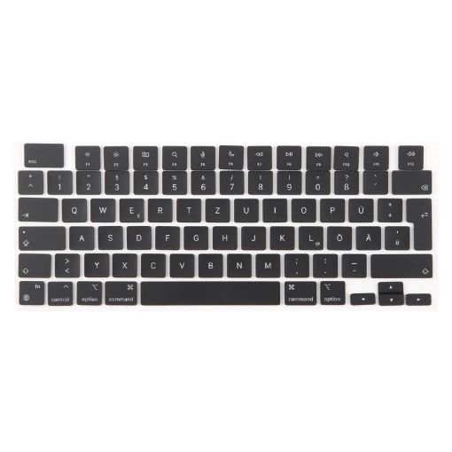 German Keycaps for MacBook A2681 A2941 A3113 A3114 UK Big Enter Version - 1