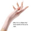 Ladies Half Finger Ice Silk Sunscreen Gloves - Blue, Cent Finger Style - 3