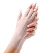 Ladies Half Finger Ice Silk Sunscreen Gloves - Pink, Cent Finger Style - 2