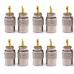 10pcs UHF Male PL259 Connector for RG8/RG58 Cable Antenna Lug - 1