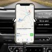 Vehicle-Mounted Mobile Phone Gravity Holder - Paste Black, 650 Model - 9