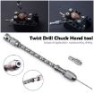 HIAIM Punch Semi-Automatic Hand Drill Set with 20 Twist Drill Bits - 5