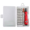 32-in-1 CRV Steel Mobile Phone Repair Tool Set - Red Screwdriver Kit - 2