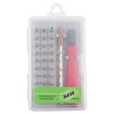 32-in-1 CRV Steel Mobile Phone Repair Tool Set - Red Screwdriver Kit - 4