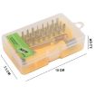 32-in-1 CRV Steel Mobile Phone Repair Tool Set - Red Screwdriver Kit - 7