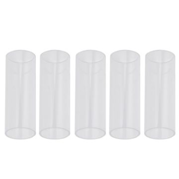 5PCS Transparent Acrylic Guitar Slide Tube, 28mm Folk Slide Block - 1