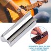 Zinc Alloy Guitar Slider Folk Slide Block, 70mm Silver - 6