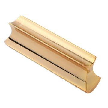 Gold Metal Zinc Alloy Guitar Slider, 70mm Folk Slide Block - 1