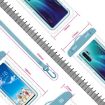 Transparent Waterproof Cell Phone Case Bag - 2 PCS Macaron Red - 3