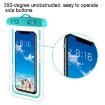 Transparent Waterproof Cell Phone Case Bag - 2 PCS Macaron Red - 4