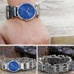 Multifunctional Stainless Steel Outdoor Survival Bracelet for Men - Black - 7
