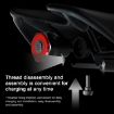 MEROCA MX2 Smart Sensor Brake Tail Light USB Charging, Seat Cushion - 6