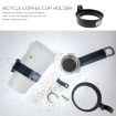 Silver Aluminum Alloy Cycling Bicycle Coffee & Milk Tea Cup Holder - 6