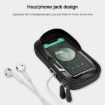 Blue Waterproof Mountain Bike & Motorcycle Phone Holder with Shade - 8