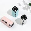 Portable Pink USB Humidifier & Air Purifier for Office, Home, Car - Mute - 8