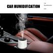 Portable Car Humidifier & Night Light USB Aroma Diffuser - Pearl White - 9