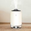Portable Car Humidifier & Night Light USB Aroma Diffuser - Turquoise - 6