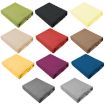 Blue Lazy Sofa Bean Bag Chair Fabric Cover, 70x80cm Size - 2