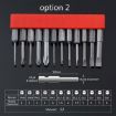 12 PCS Magnetic S2 Alloy Steel Electric Screwdriver Bit Set - 2