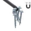 12 PCS Magnetic S2 Alloy Steel Electric Screwdriver Bit Set, Spec: 8 - 3