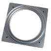 3" Hollow Square Dining Table Turntable Hardware - 2pcs Set - 3