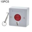 10 PCS NC NO Signal Security Alarm Panic Button Fire Emergency Switch - 1