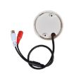 CCTV Microphone Golf Shape Audio Pickup Device High Sensitivity DC12V - 3