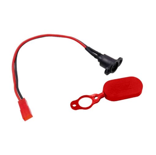 Xiaomi Mijia M365 Scooter Waterproof Connector Charging Head Red Cover - 1