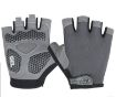 Cycling Shock Absorbing Anti-Slip Half-Finger Gloves, Size M (Grey) - 1