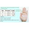 Cycling Shock Absorbing Anti-Slip Half-Finger Gloves, Size M (Grey) - 7