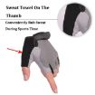 Unisex Fitness Gloves - Gym, Cycling, Yoga, Antiskid, Size S, Light Blue - 3